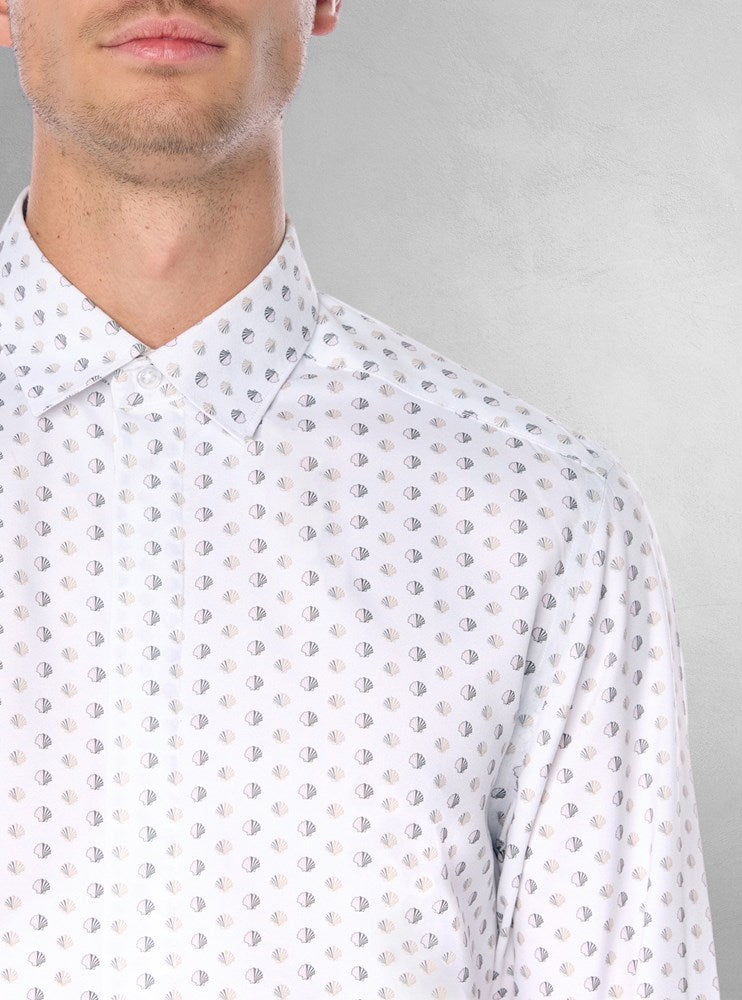 Men's casual long sleeve graduation shirt – Vincent d'Amérique