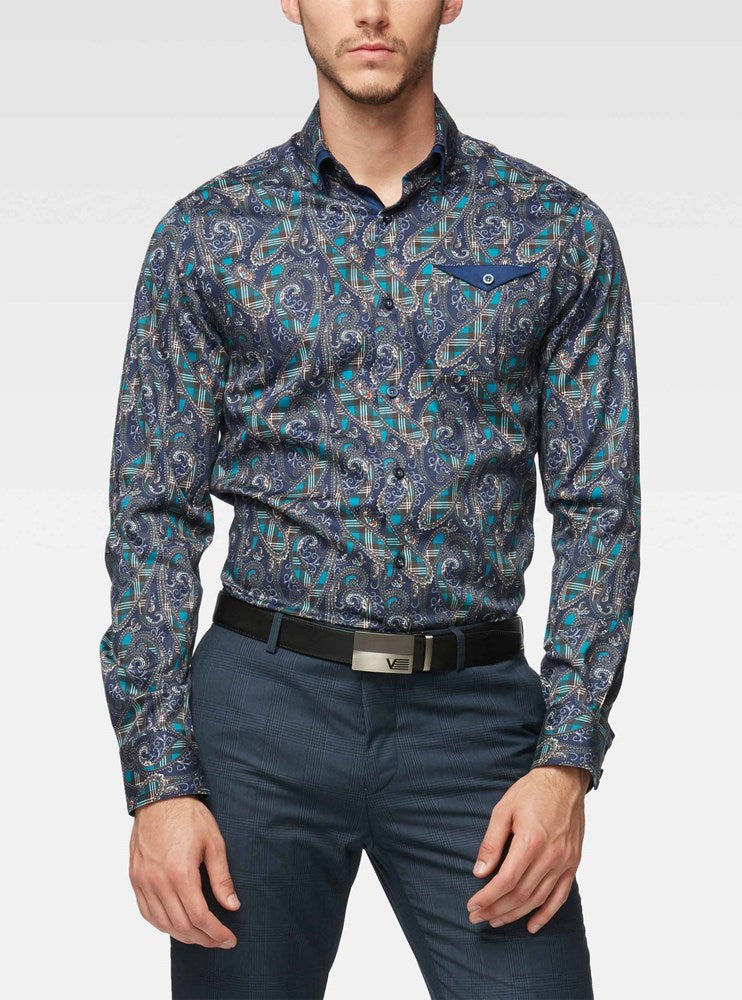 MEN'S CASUAL LONG SLEEVE SHIRT