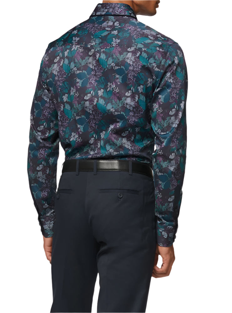 CHEMISE DÉCONTRACTÉE À MANCHES LONGUES POUR HOMMES