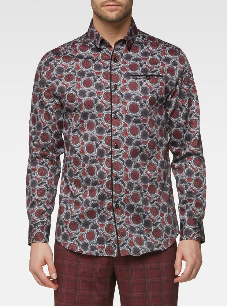 CHEMISE DÉCONTRACTÉE À MANCHES LONGUES POUR HOMMES