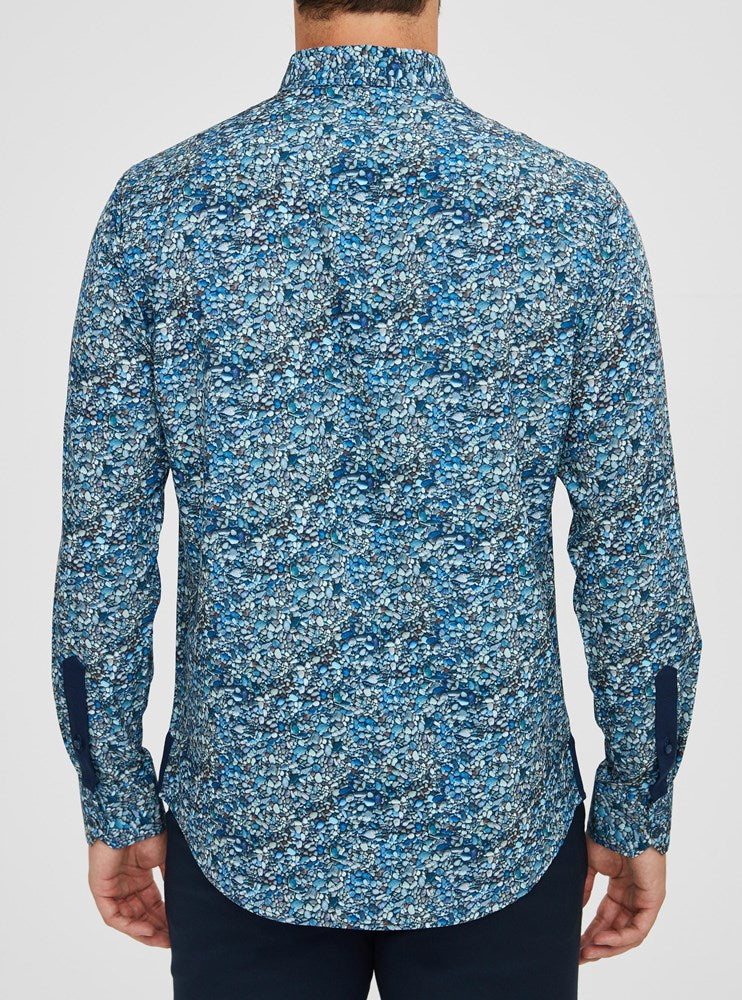 CHEMISE DÉCONTRACTÉE À MANCHES LONGUES POUR HOMMES