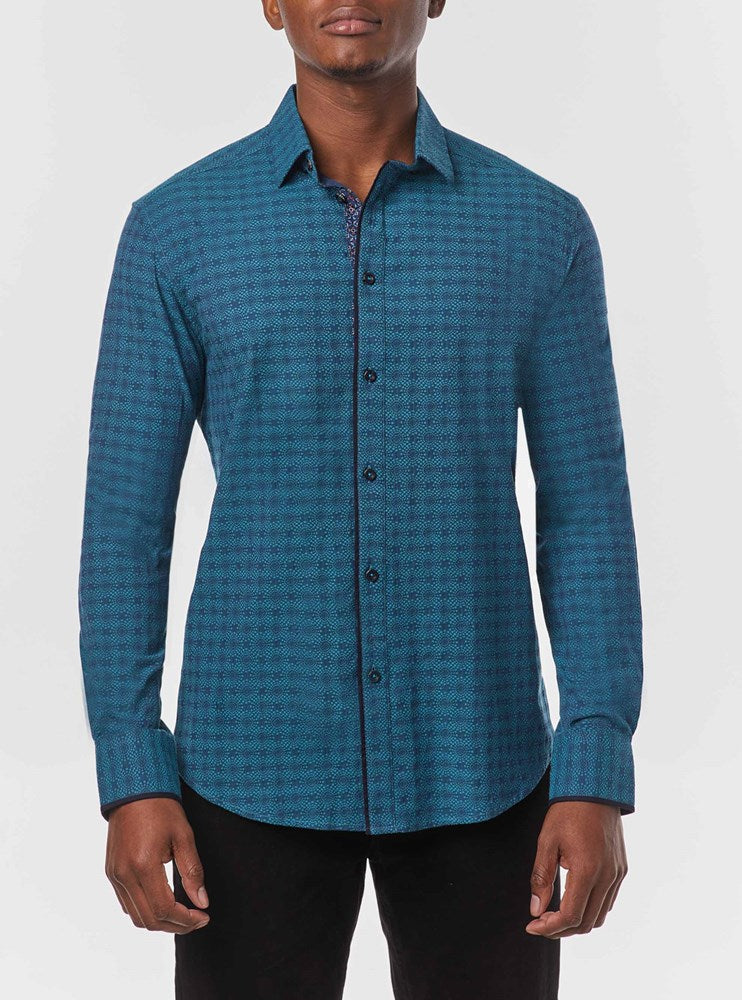 CHEMISE DÉCONTRACTÉE À MANCHES LONGUES POUR HOMMES