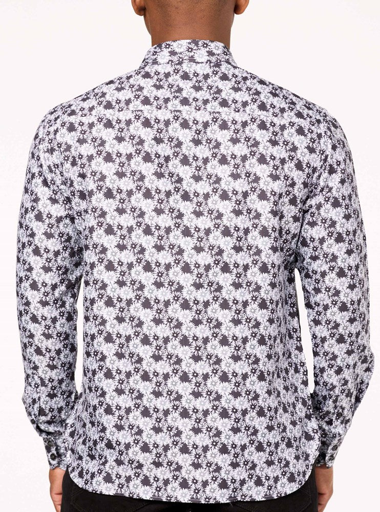 Men's casual long sleeve shirt