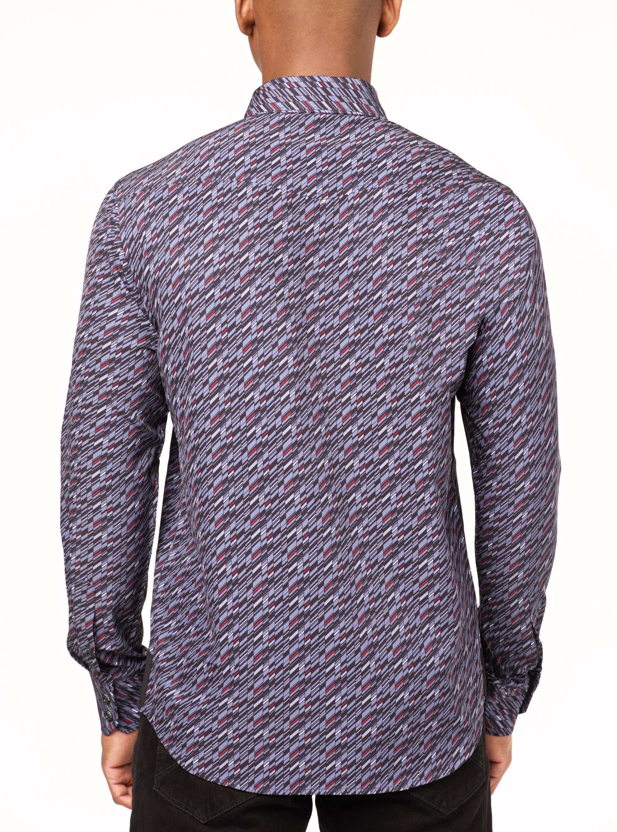 Men's casual long sleeve stretch shirt