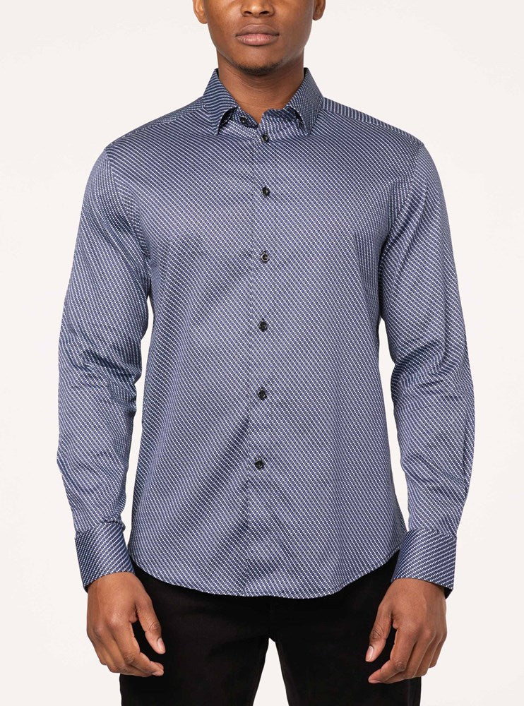 CHEMISE DÉCONTRACTÉE À MANCHES LONGUES POUR HOMMES