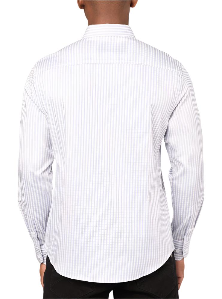 Men's casual long sleeve stretch shirt