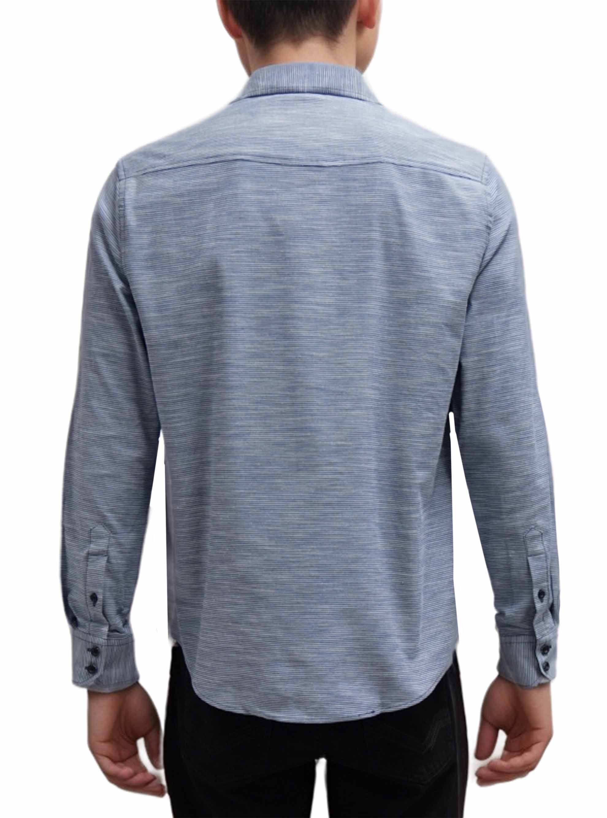 Men's casual long sleeve stretch shirt