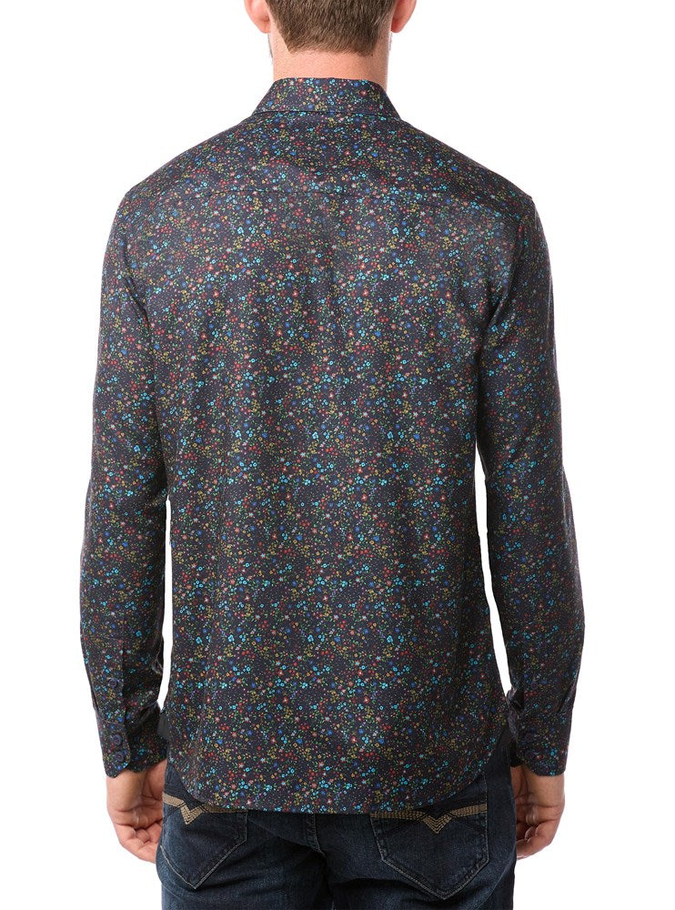 Men's casual long sleeve shirt