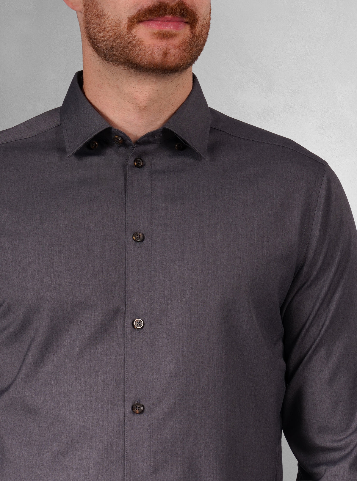 Men's casual long sleeve stretch shirt
