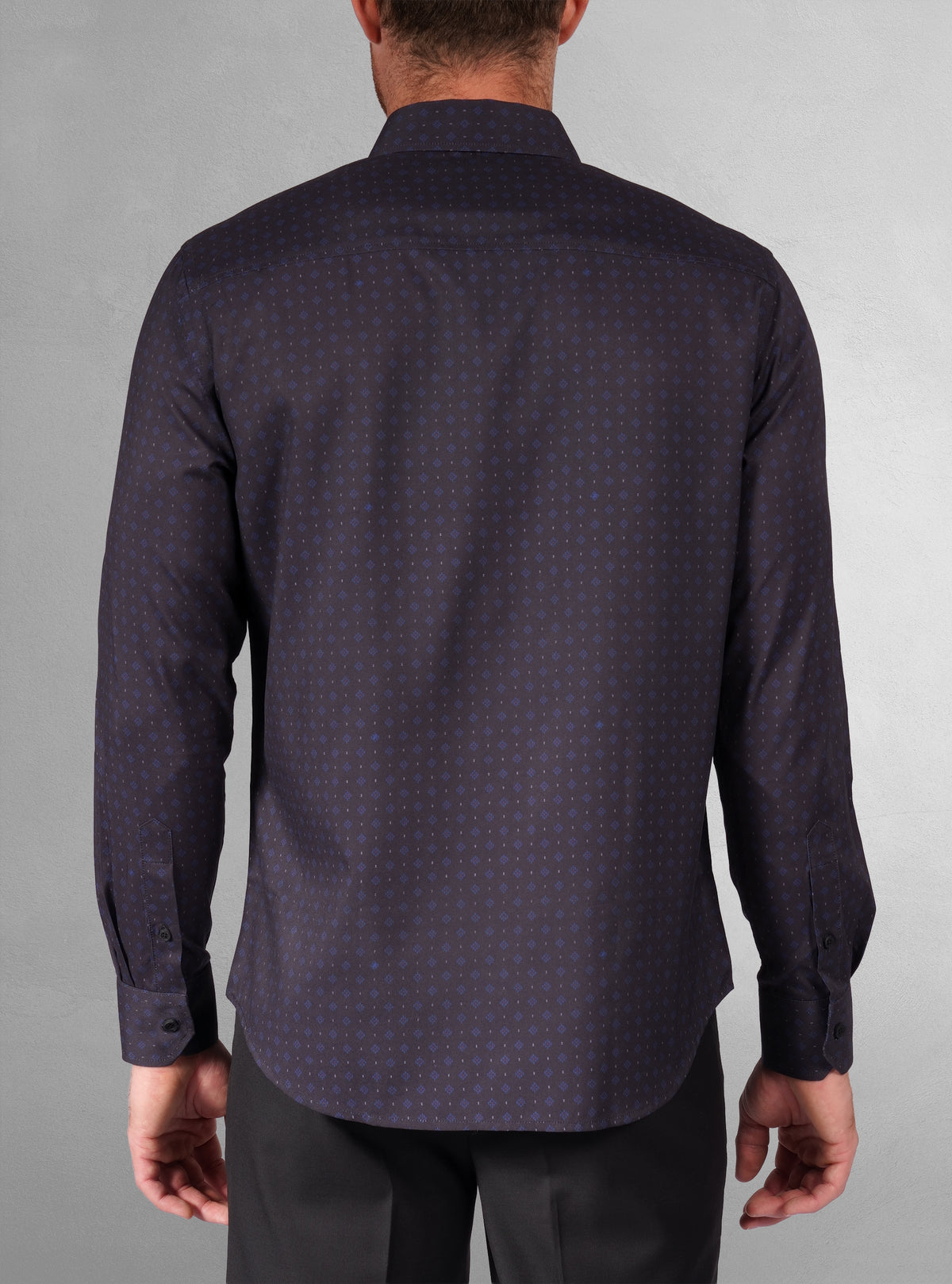 Men's casual long sleeve stretch shirt