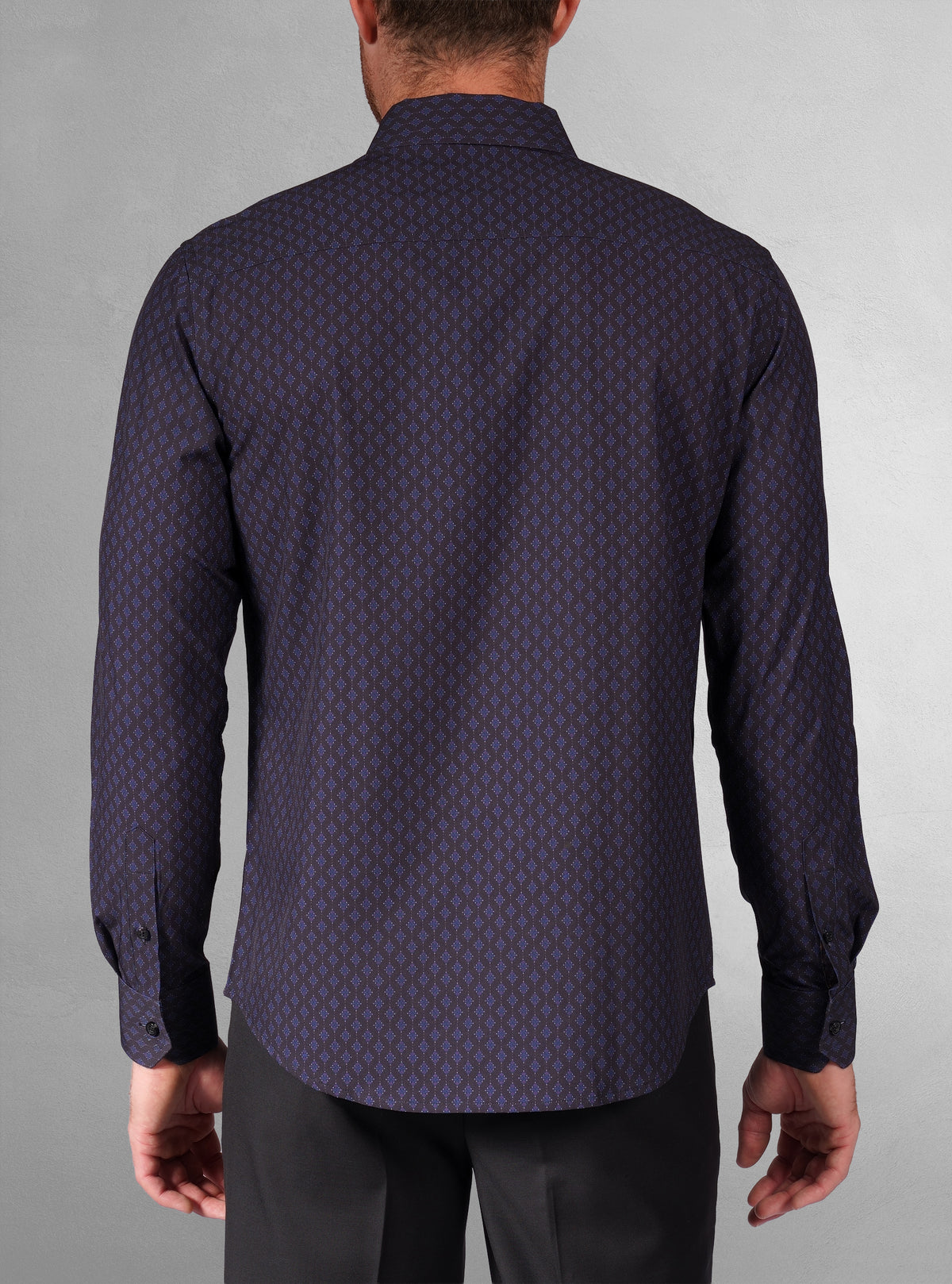 Men's casual long sleeve stretch shirt