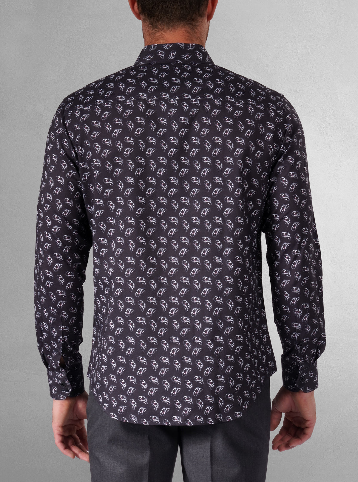 Men's casual long sleeve stretch shirt