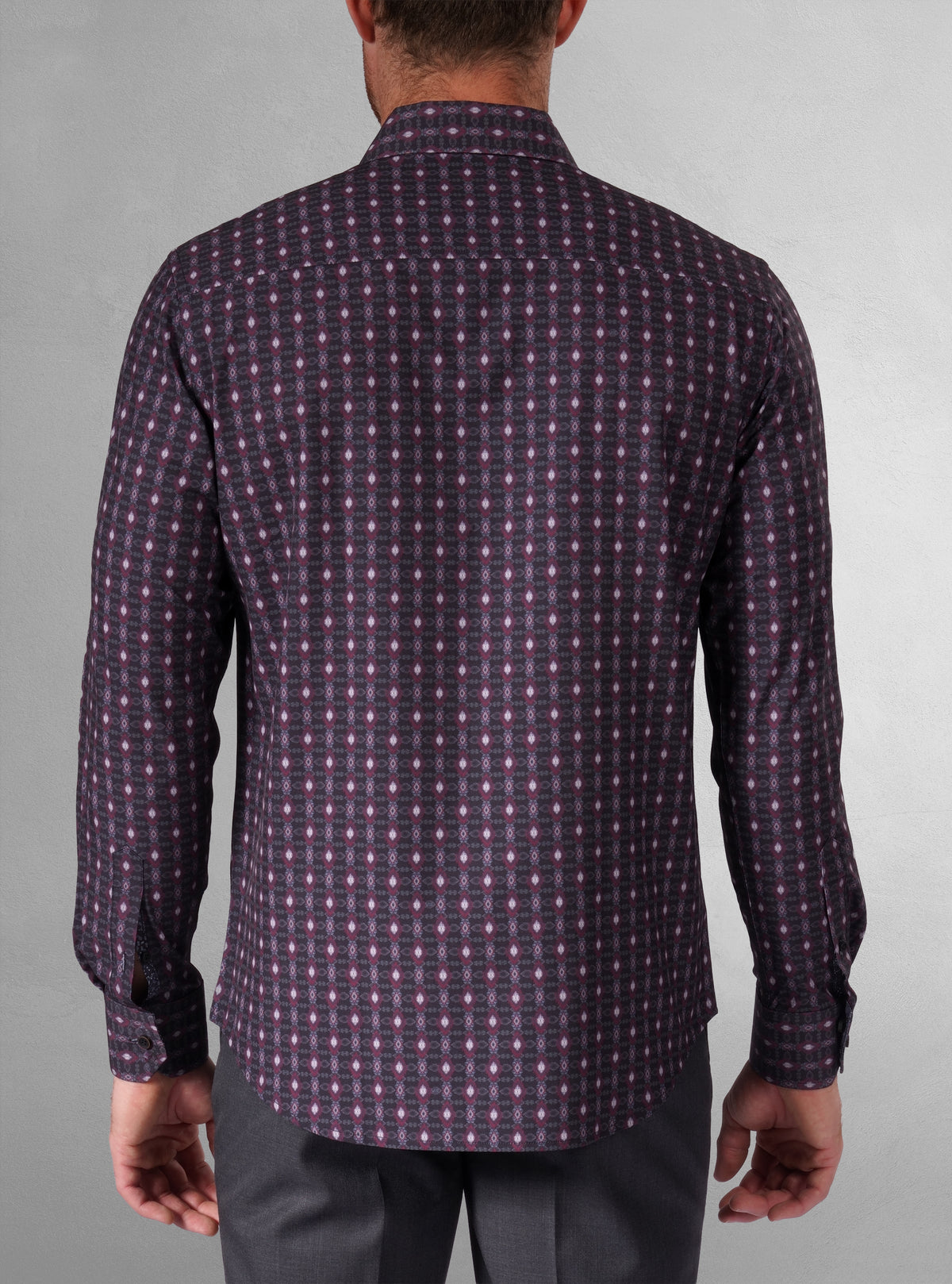 Men's casual long sleeve stretch shirt