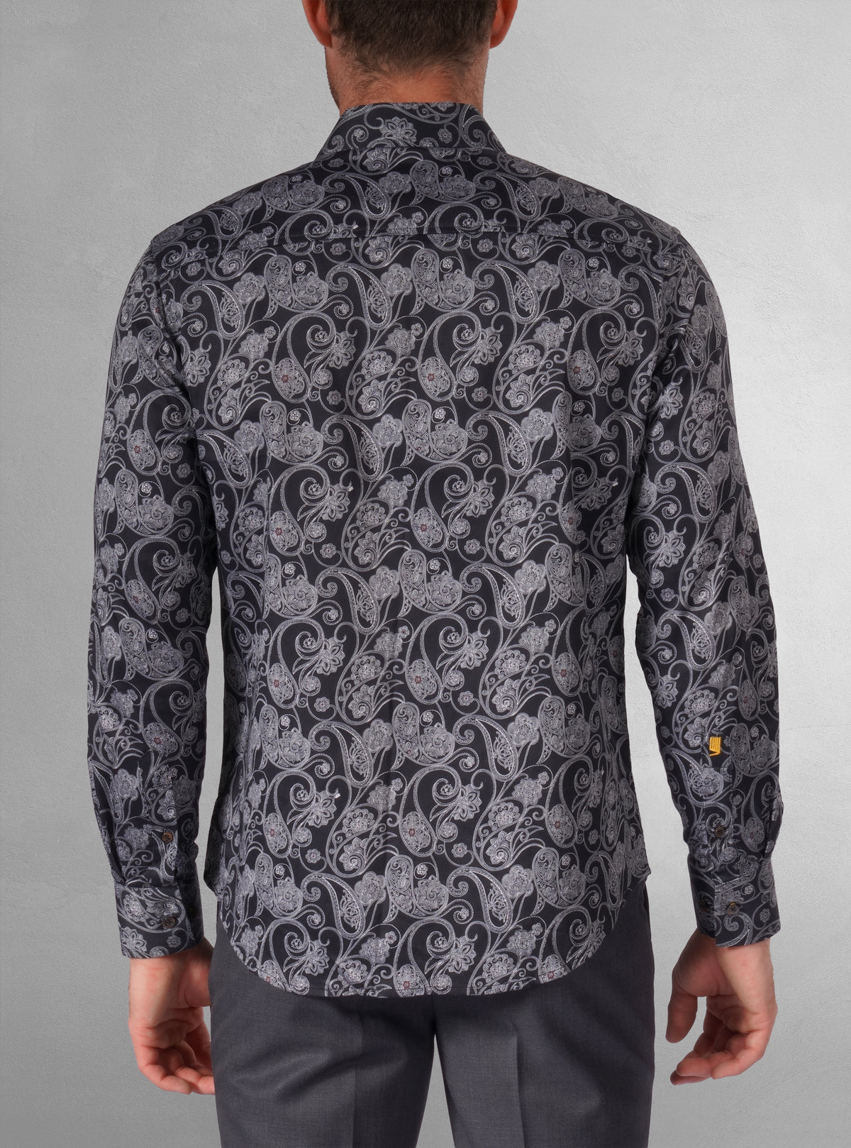 Men's casual long sleeve stretch shirt