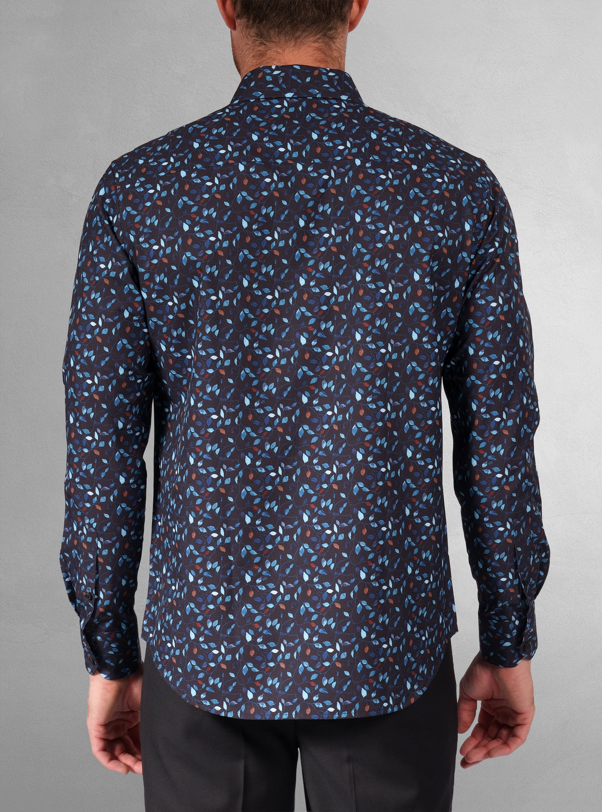 Men's casual long sleeve stretch shirt