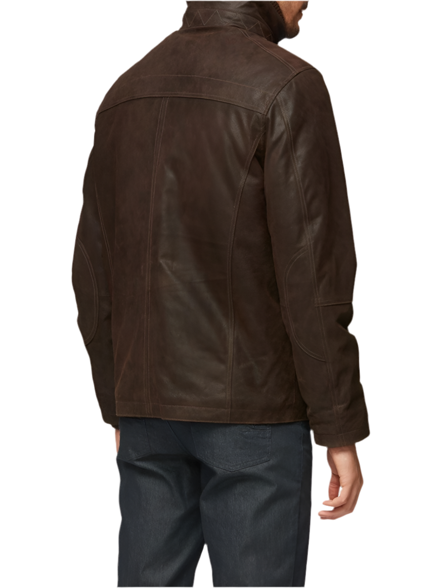 Men's leather jacket