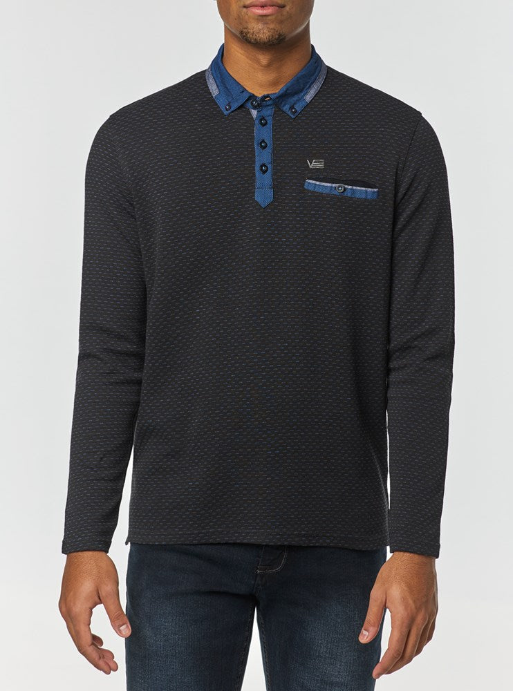 MEN'S LONG SLEEVE POLO