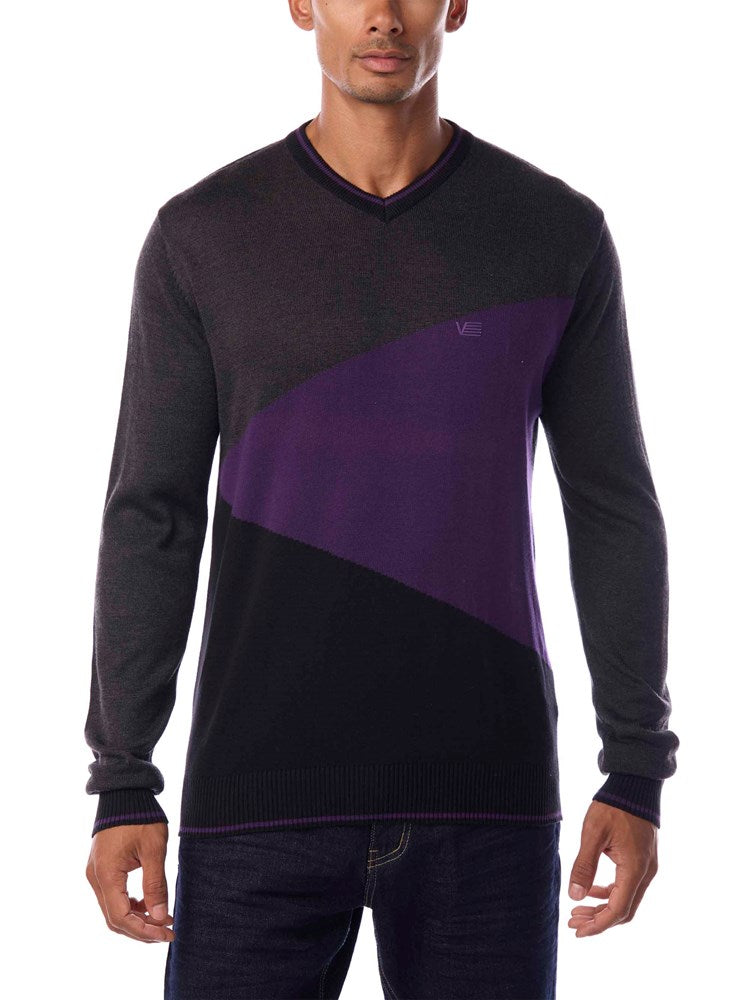 MEN'S V NECK SWEATER