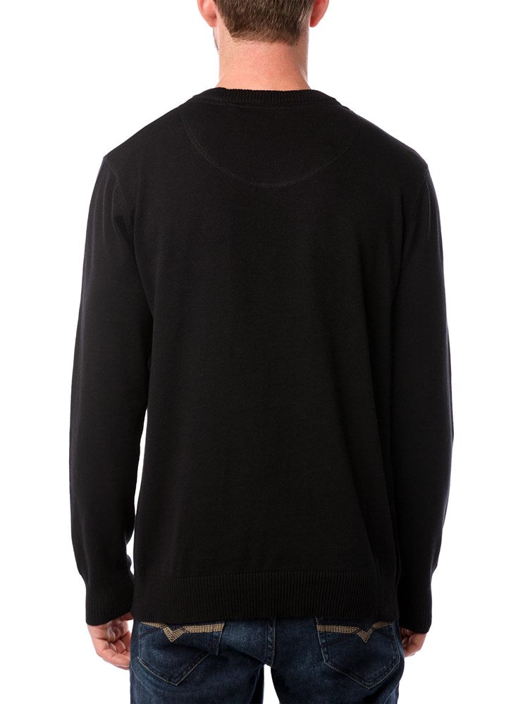 MEN'S BASIC V-NECK SWEATER