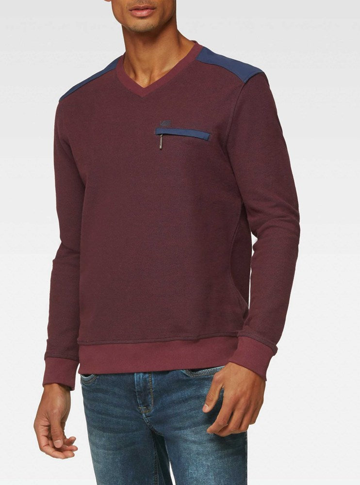 MEN'S V NECK SWEATER