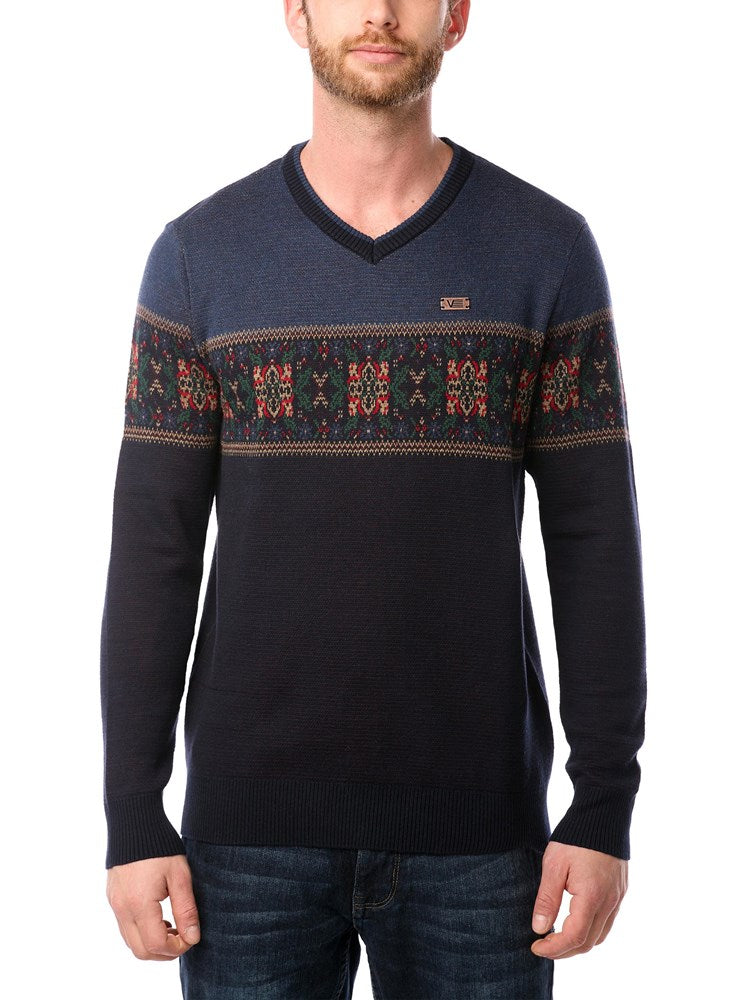 MEN'S V NECK SWEATER