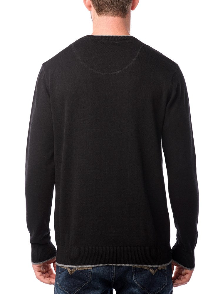 MEN'S V NECK SWEATER