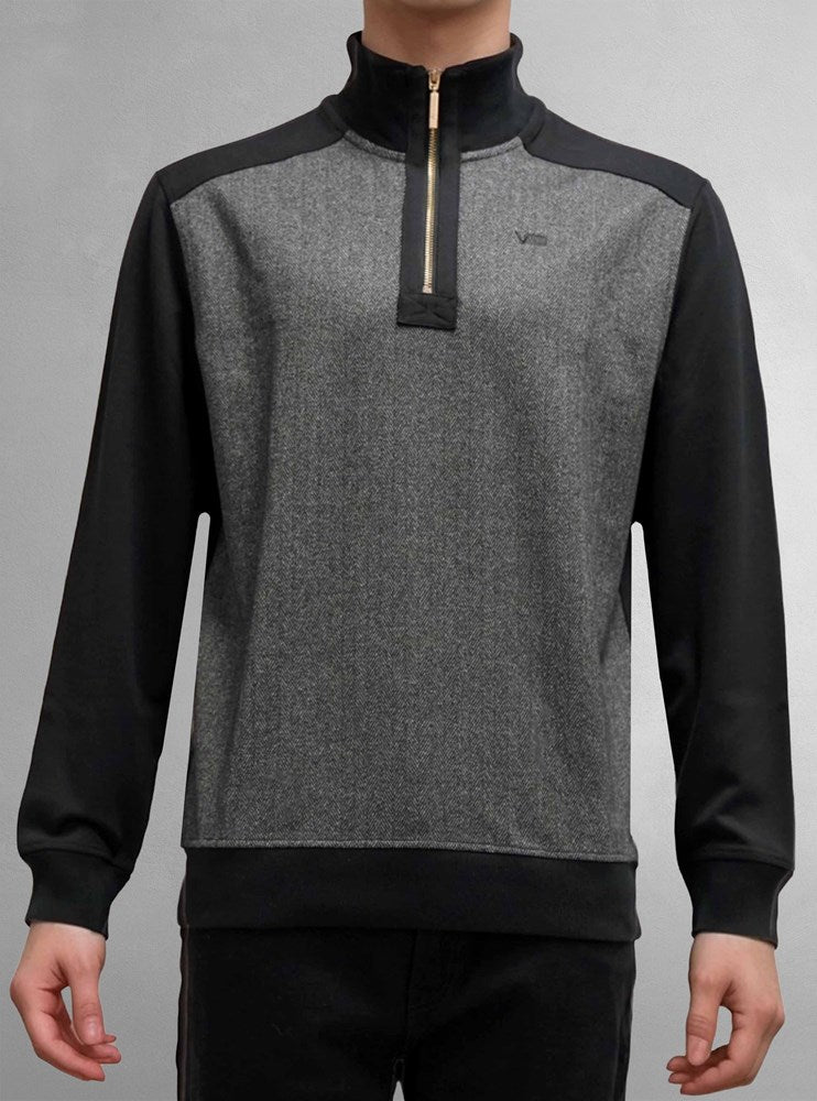 Men&#39;s mock zip top