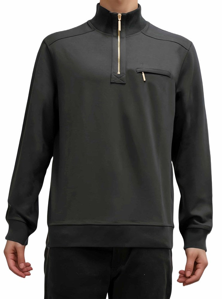 Men&#39;s mock zip top