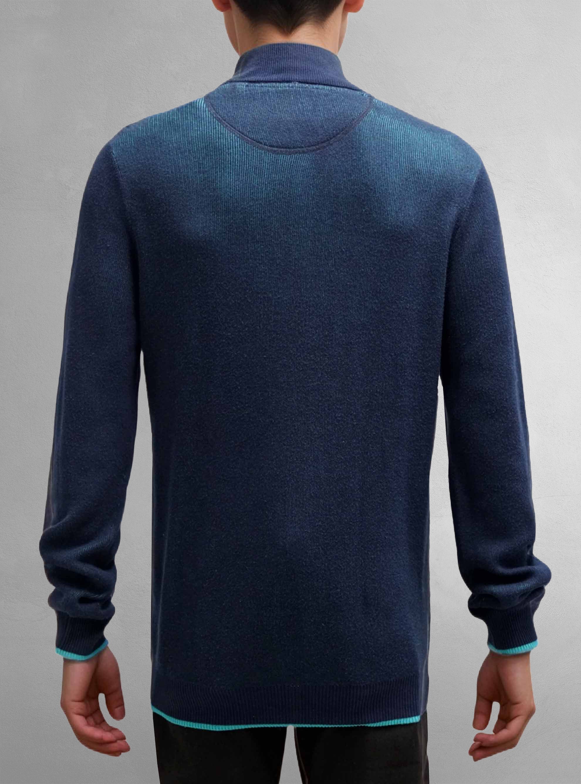 Pull à fermeture éclair pour hommes