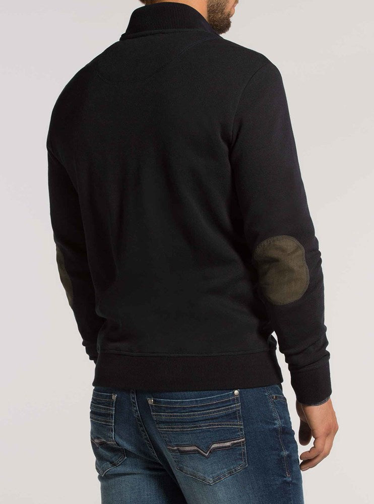 MEN'S MOCK ZIP SWEATER