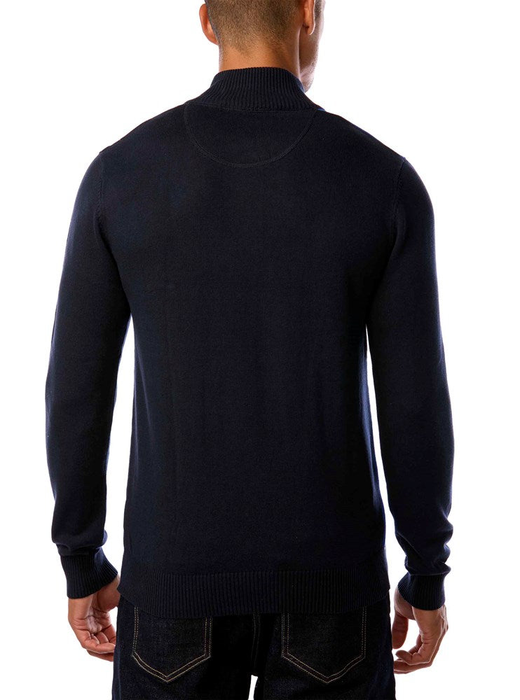 PULL-OVER À FERMETURE ÉCLAIR POUR HOMMES