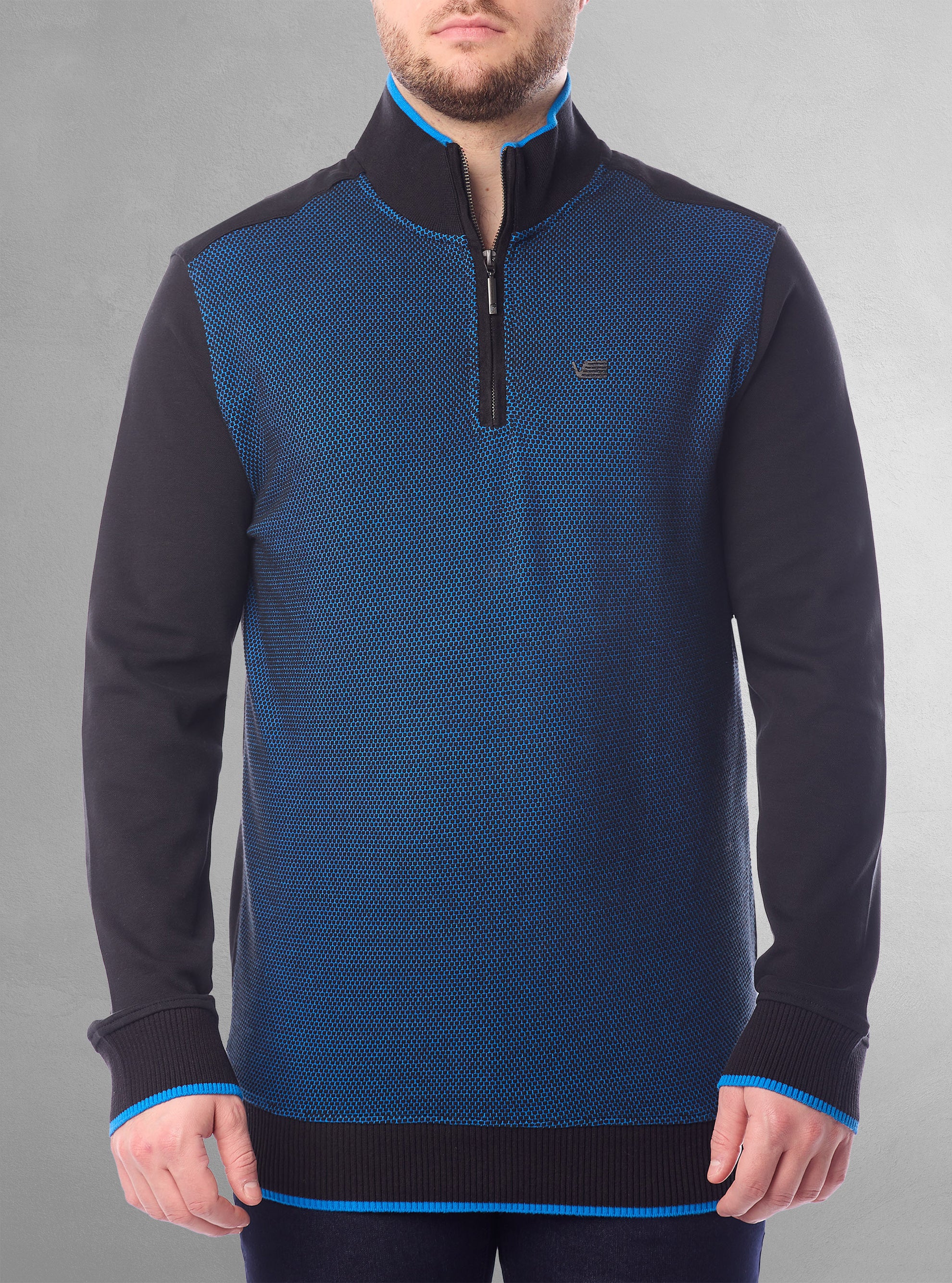 Pull à fermeture éclair pour hommes