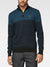 MEN'S MOCK ZIP SWEATER