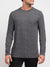 MEN'S CREW NECK LONG SLEEVE T-SHIRT