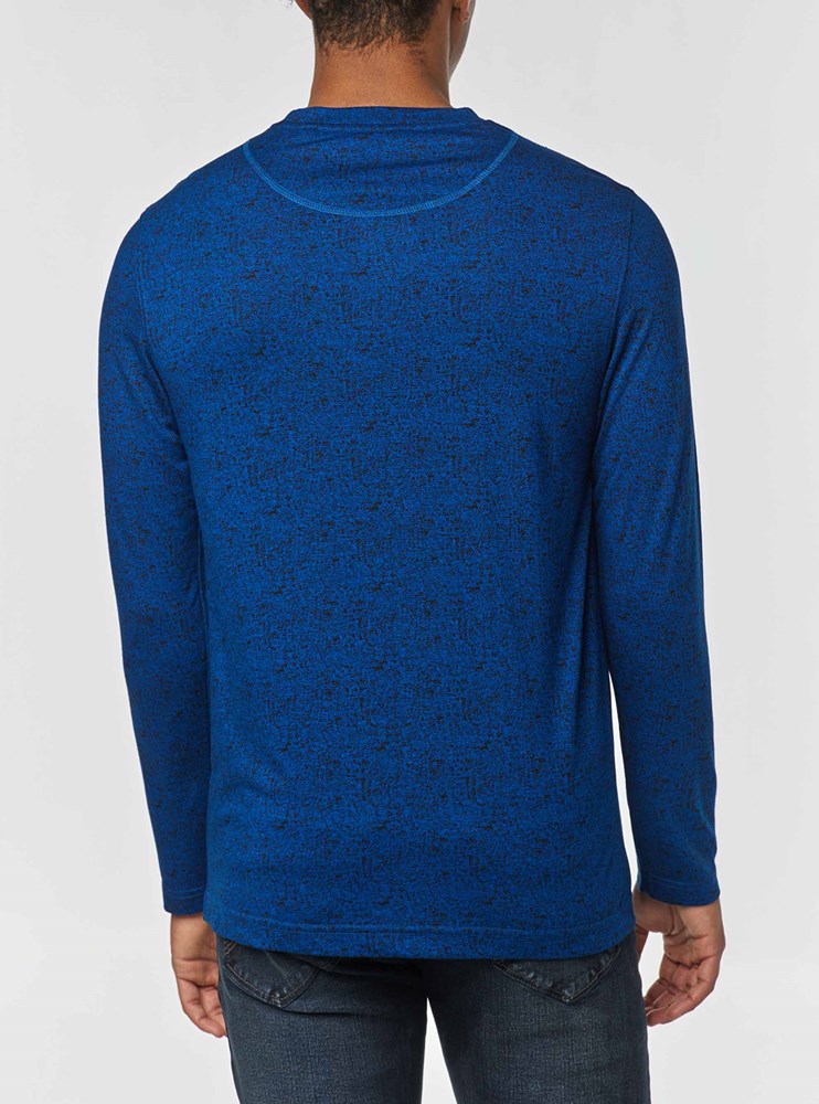 MEN'S CREW NECK LONG SLEEVE T-SHIRT