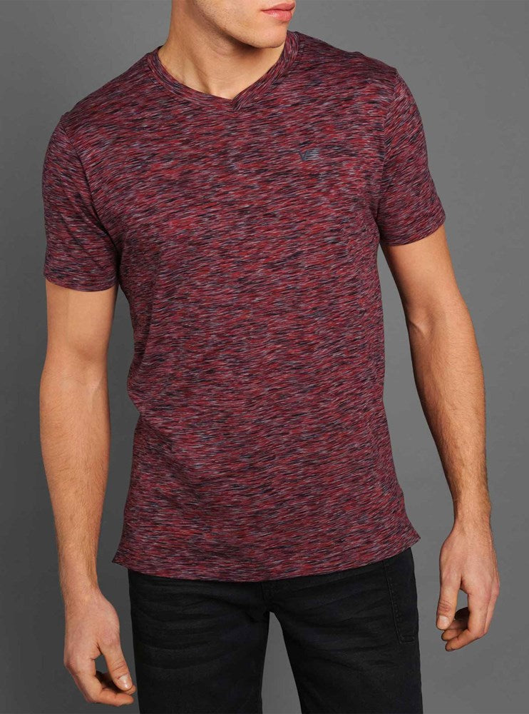 MEN'S V NECK SHORT SLEEVE T-SHIRT