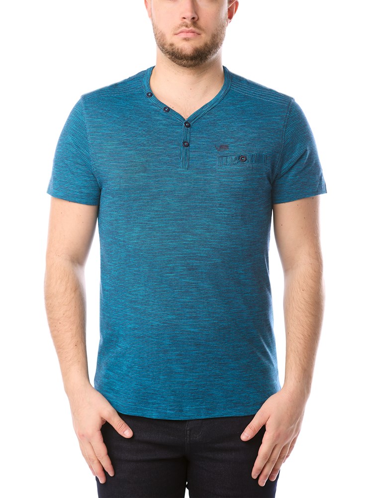 MEN'S  V NECK SHORT SLEEVE T-SHIRT