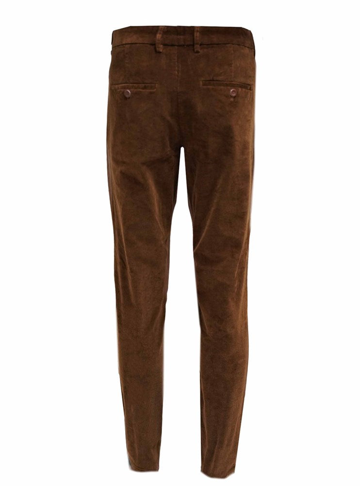 PANTALON EN CORDON EXTENSIBLE POUR HOMMES