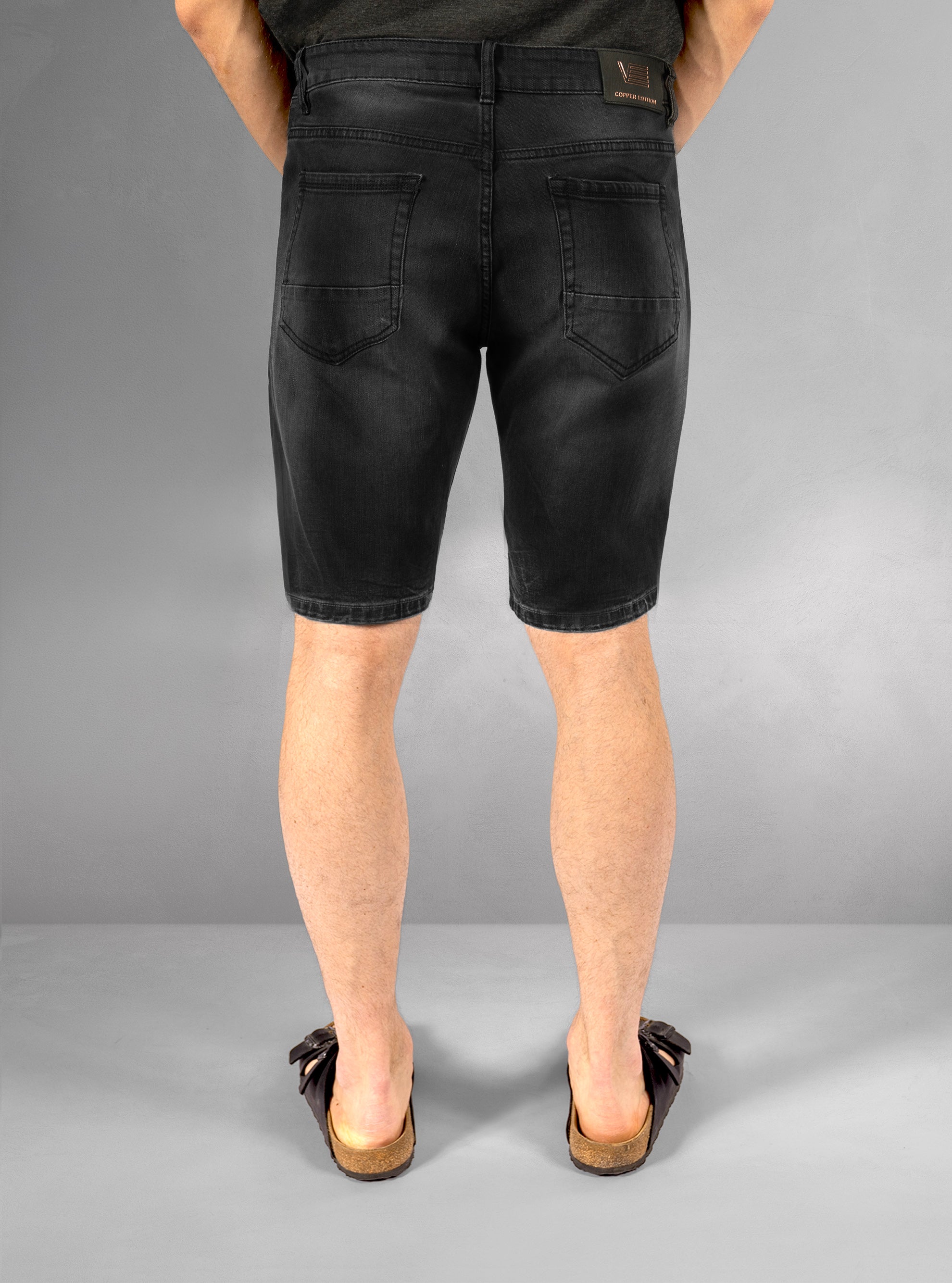 Men's stretch denim bermuda