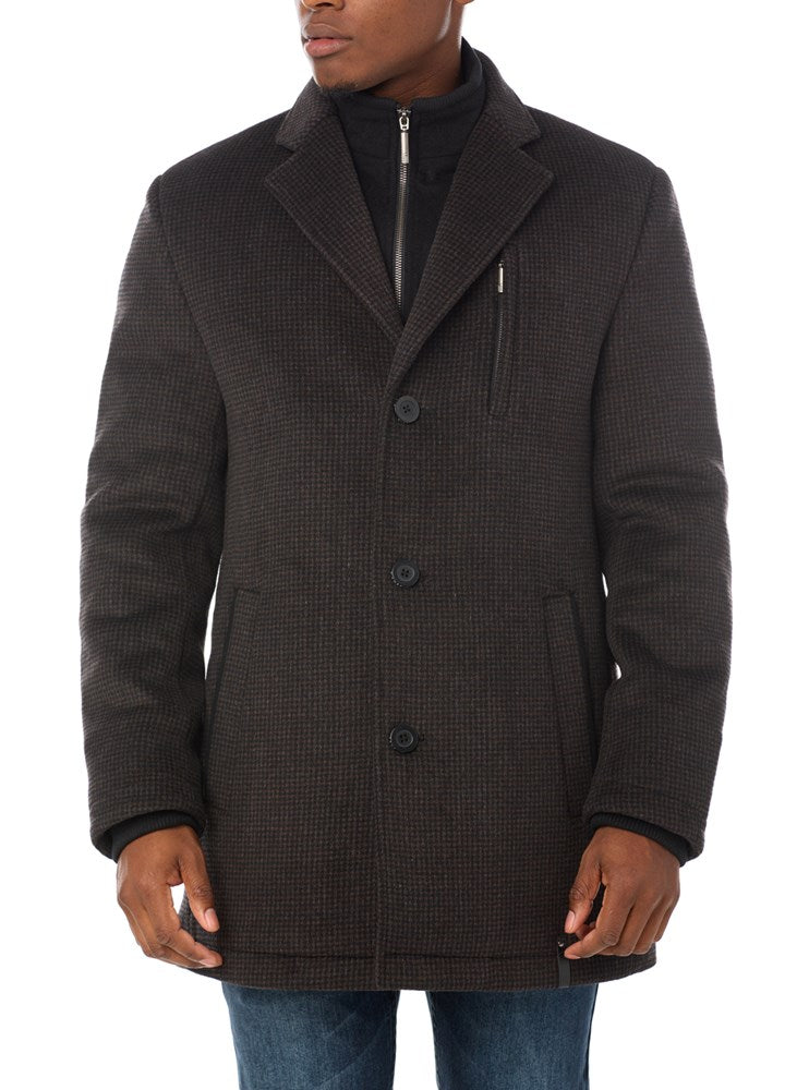 MANTEAU EN LAINE POUR HOMMES