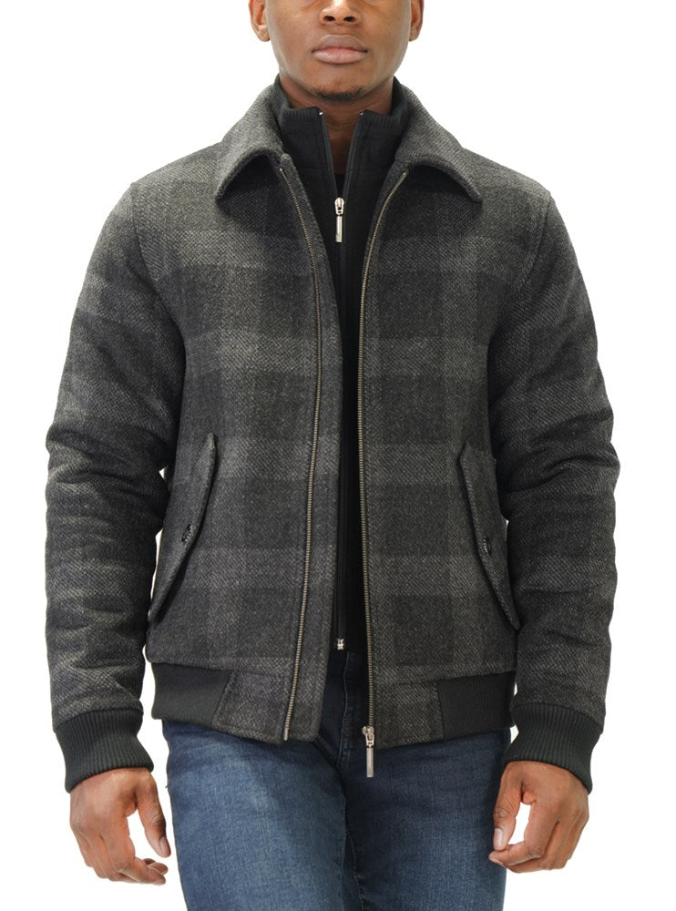 MANTEAU EN LAINE POUR HOMMES