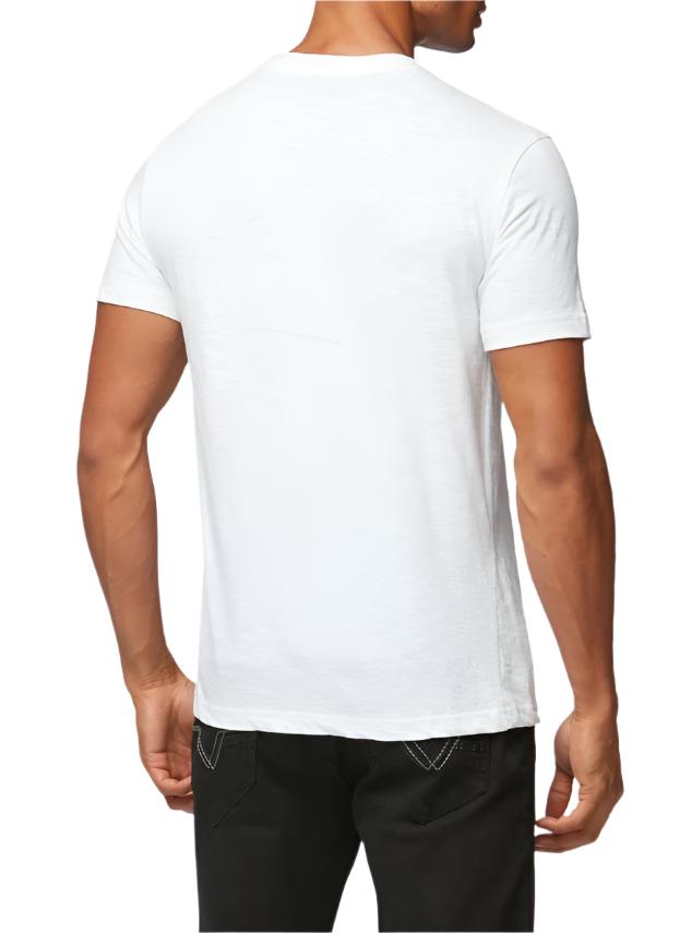 Men's basic v neck short sleeve t-shirt