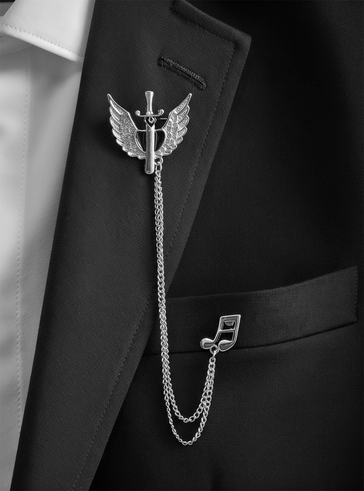 Épingle de revers pour hommes