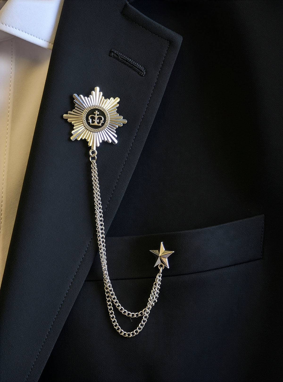 Épingle de revers pour hommes
